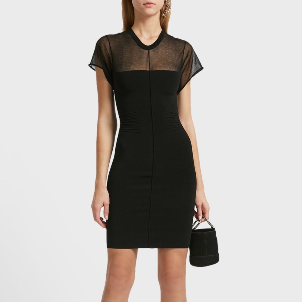 NWT Alexander Wang Bodycon Cap Sleeve Dress
